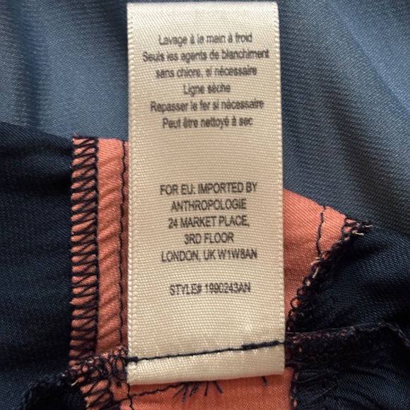 Anthropologie CURRENT AIR Los Angeles XL Long-Sleeved Dress (mid-calf) - Picture 6 of 6